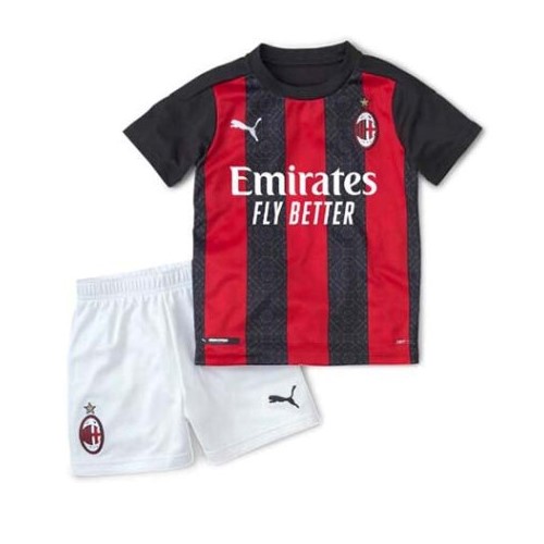 Camiseta Milan Primera equipo Niños 2020-21